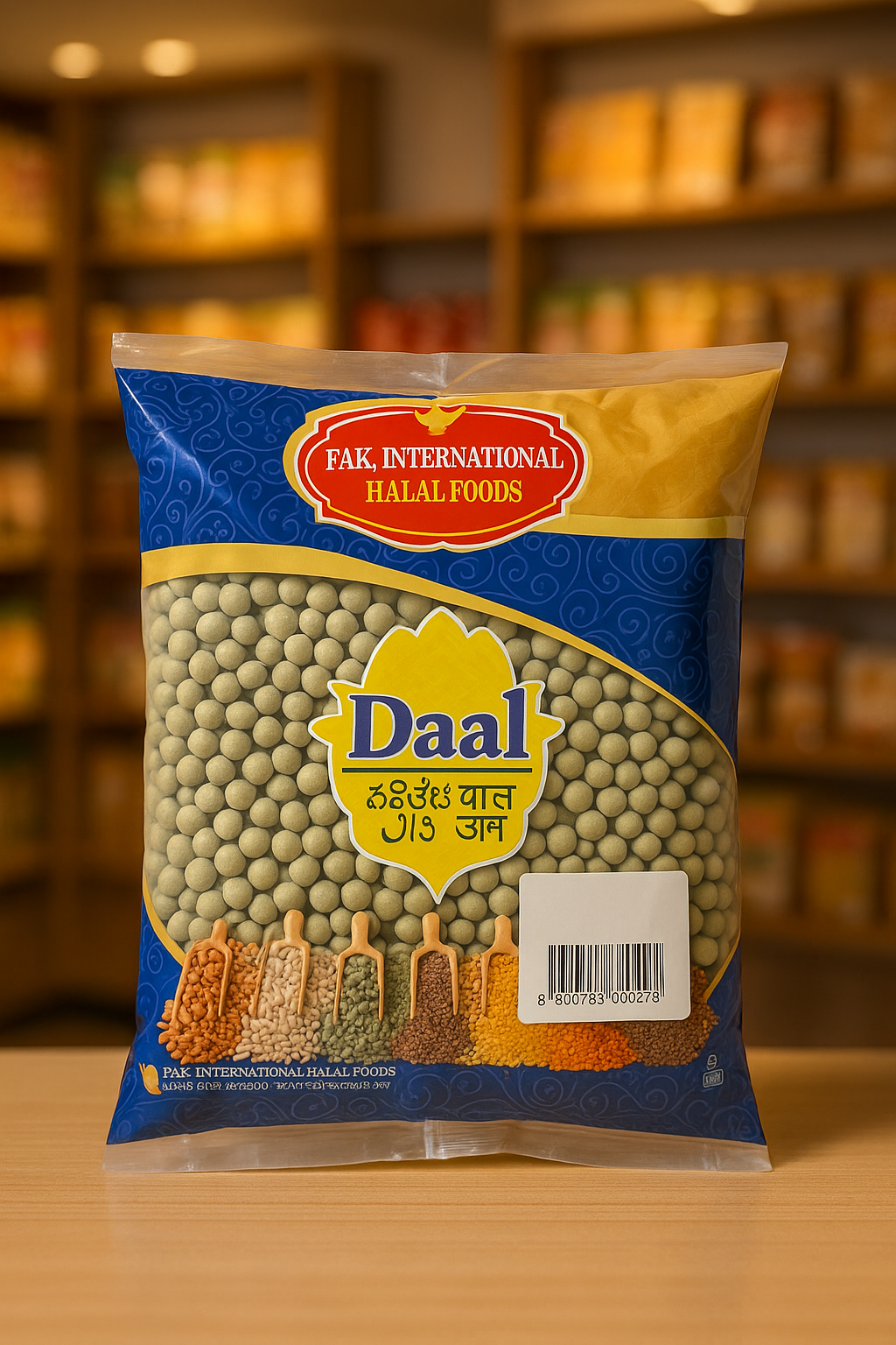 Whole Green Peas – 800gm