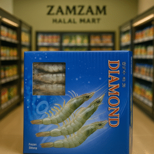 Diamond Brand Frozen Shrimp Packet 500G) | ডায়মন্ড ব্র্যান্ড ফ্রোজেন চিংড়ি (৫০০গ্রাম )