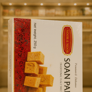 Noor & Noor Soan Papdi – Traditional Flaky Sweets