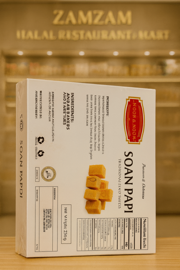 Noor & Noor Soan Papdi – Traditional Flaky Sweets - Image 2