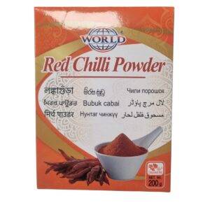 World Red Chilli Powder – 200g লাল মরিচ গুঁড়ো